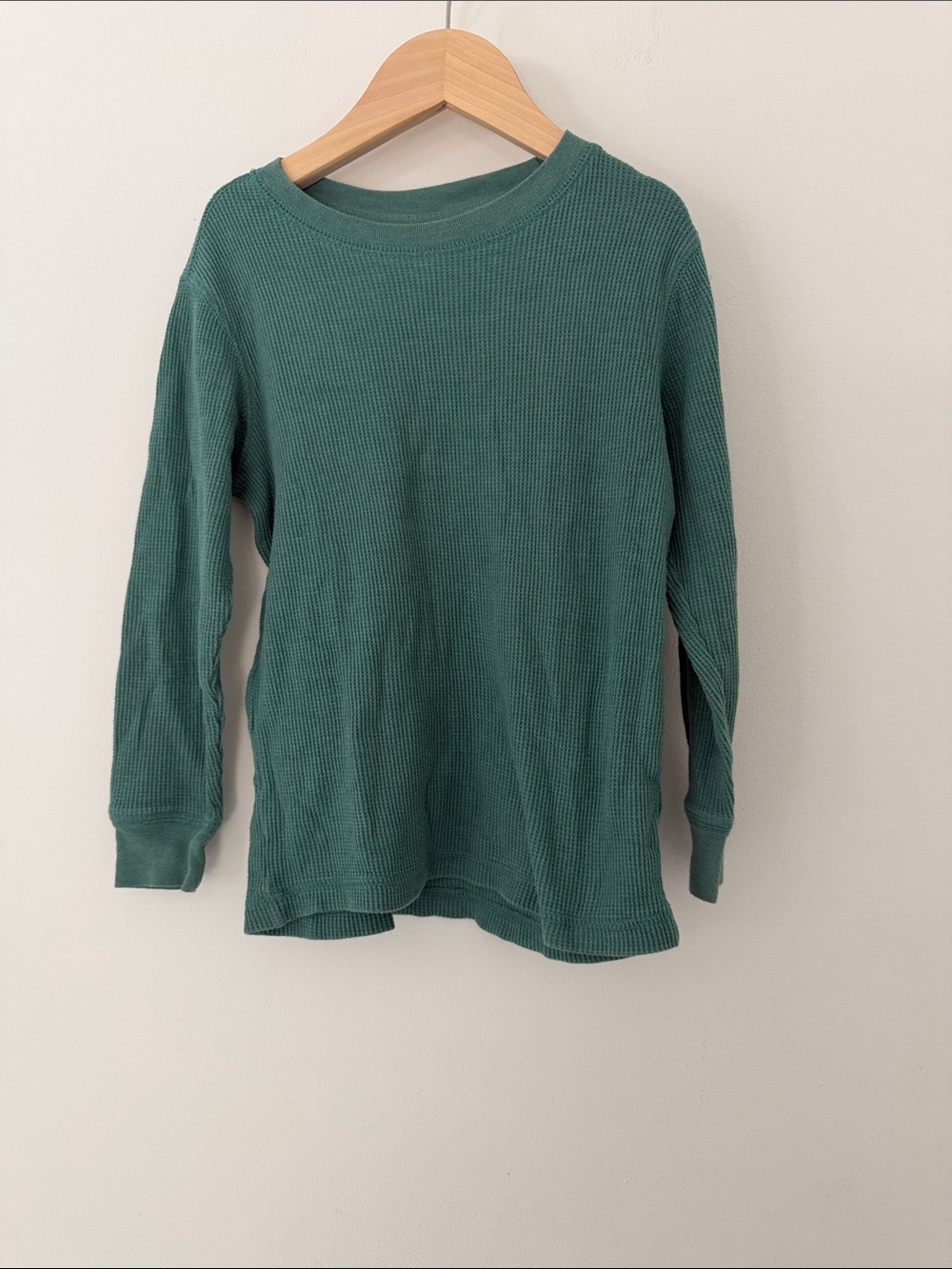 French Toast Kids Long-Sleeve Thermal Top Green Size 5 years